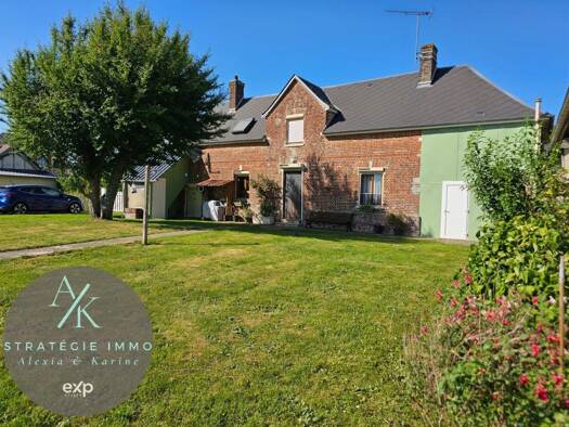 Maison à vendre 169 900 € 3 pièces 2 chambres 85 m² 832 m² de terrain Étrépagny 27150