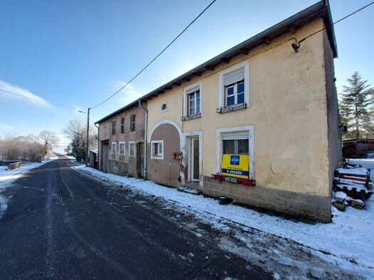 Maison à vendre 66 500 € 6 pièces 4 chambres 120 m² 2 000 m² de terrain Foulcrey 57830