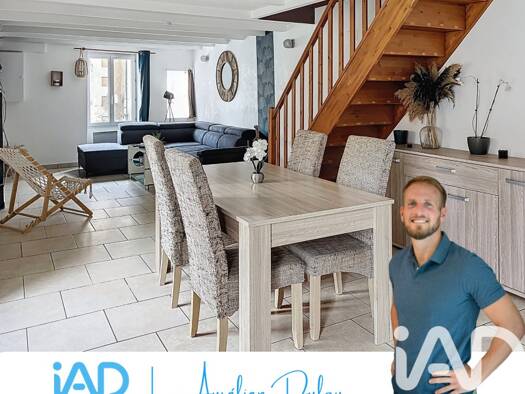 Maison à vendre 126 000 € 4 pièces 3 chambres 93 m² 373 m² de terrain Chenevelles 86450