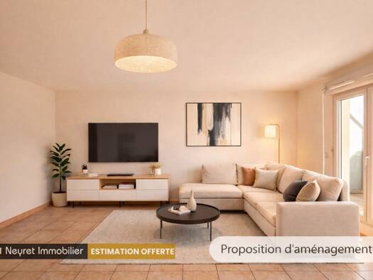 Appartement à vendre 123 000 € 1 pièce 35 m² Étage 5/5 Villefranche-sur-Saône 69400