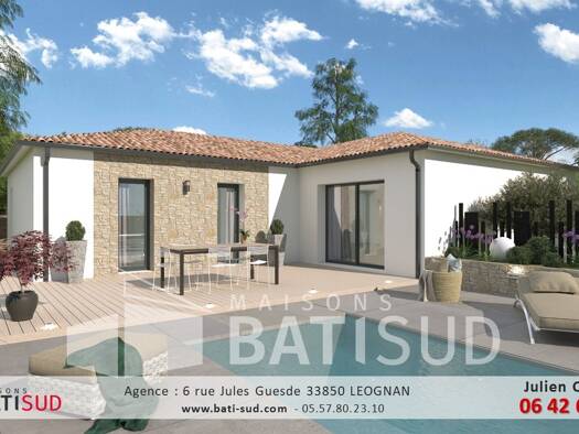 Terrain constructible viabilisé à vendre 200 000 € 500 m² de terrain Saint-Aubin-de-Médoc 33160