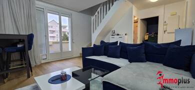 Duplex à vendre 129 950 € 2 pièces 1 chambre 45 m² RDC/2 Centre Kingersheim 68260