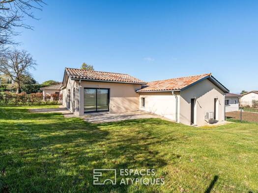 Maison de plain-pied à vendre - neuf 524 000 € 5 pièces 4 chambres 113 m² 600 m² de terrain Reyrieux 01600