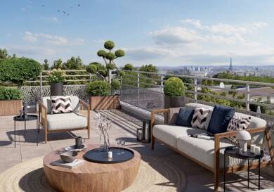 Appartement à vendre 349 000 € 4 pièces 3 chambres 80 m² Val Joyeux Les Clayes-sous-Bois 78340