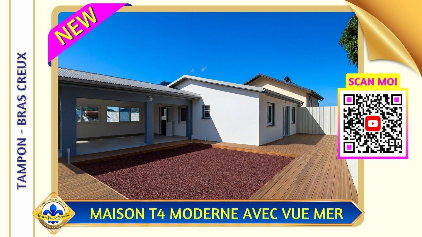 Maison à vendre, 100m², LE TAMPON