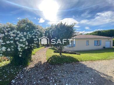 Pavillon à vendre 253 000 € 6 pièces 4 chambres 140 m² 1 038 m² de terrain Nord Soyaux 16800