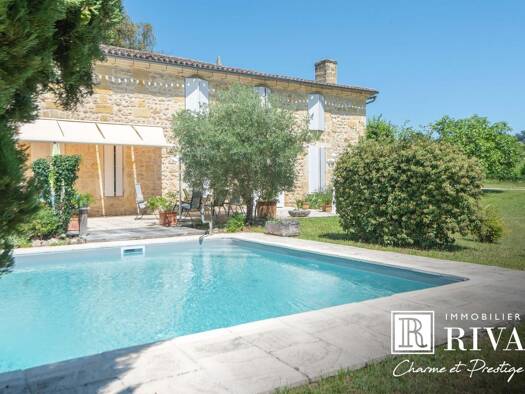 Maison à vendre 998 000 € 9 pièces 4 chambres 282 m² 5 346 m² de terrain Camblanes et Meynac 33360