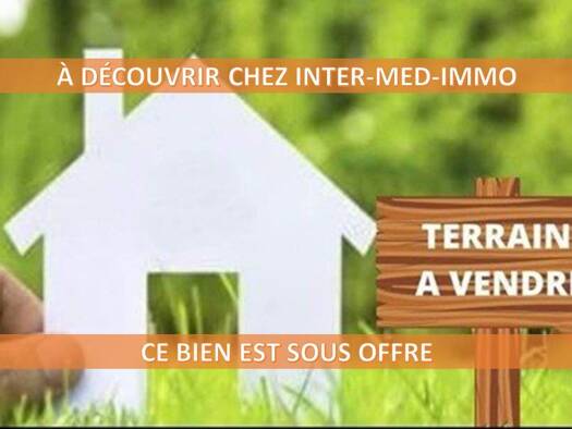 Terrain constructible viabilisé à vendre 400 000 € 746 m² de terrain Coopérative Agde 34300