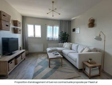 Appartement à vendre 124 900 € 3 pièces 2 chambres 58,1 m² Dernier étage, Étage 2/2 La Ville Jouha Saint-Brieuc 22000