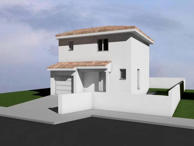 Terrain avec maison neuve à vendre 237 900 € 4 pièces 3 chambres 80 m² 277 m² de terrain Ponteilla 66300