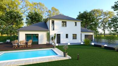 Terrain avec maison neuve à vendre 357 016 € Rochebelle-Landon Dole 39100