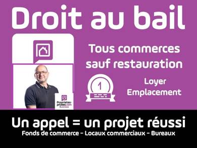 Local commercial avec bail commercial 26 000 € 28 m² de surface de vente Comtale-Cente-Cours Mirabeau Aix-en-Provence 13100