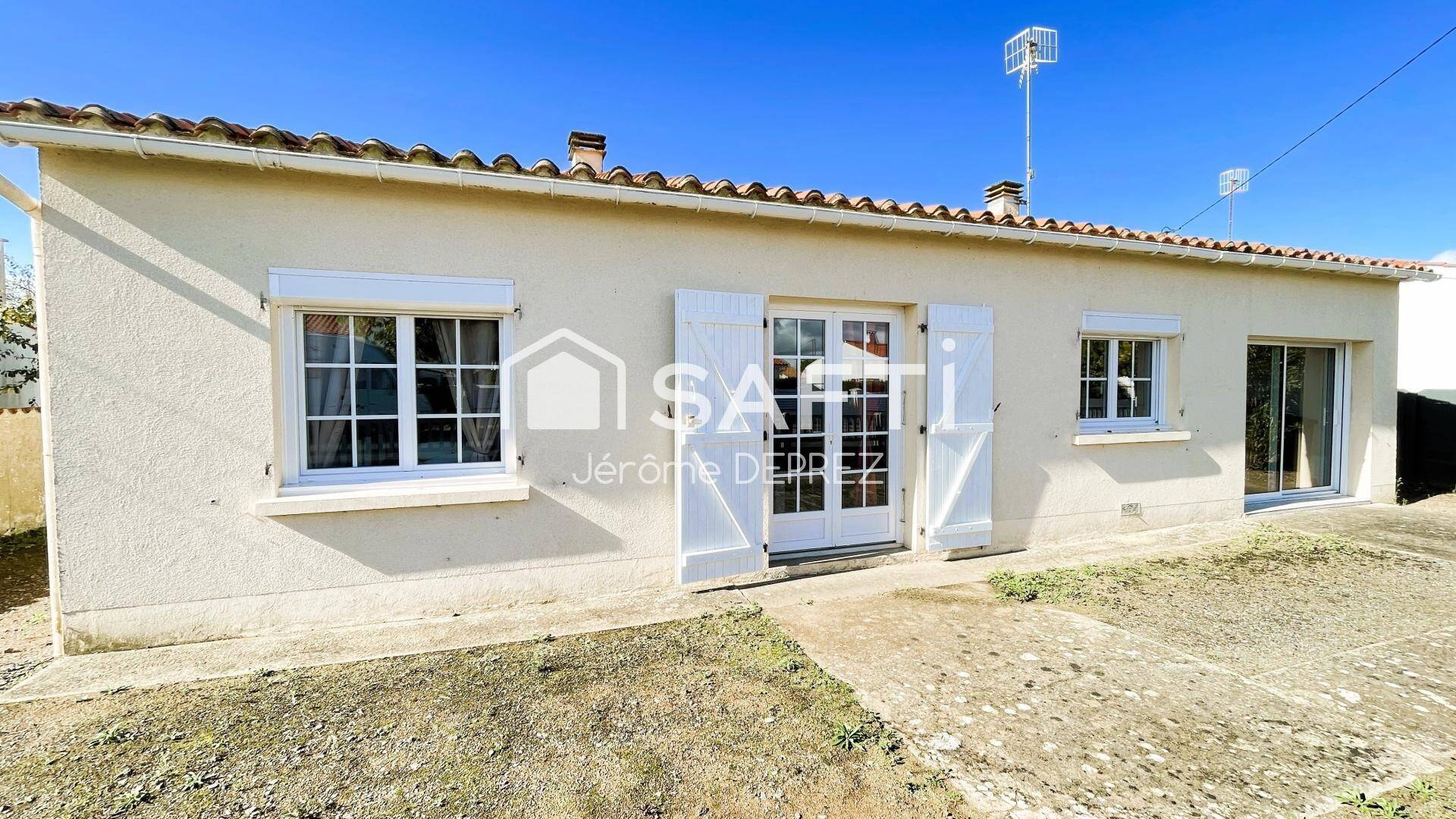 Maison à vendre, 55m², L'AIGUILLON SUR MER