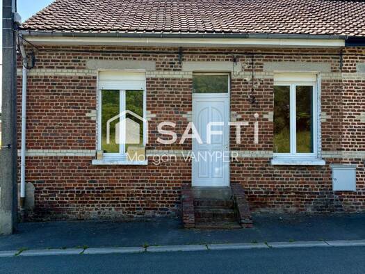 Maison à vendre 117 000 € 4 pièces 3 chambres 85 m² 347 m² de terrain Cité de Marles-Rond Point Marles-les-Mines 62540
