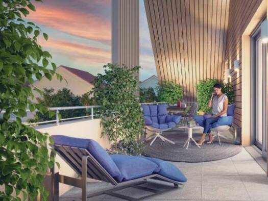 Appartement à vendre - Première occupation 418 700 € 3 pièces 2 chambres 68 m² Étage 3/3 Juvigny 74100