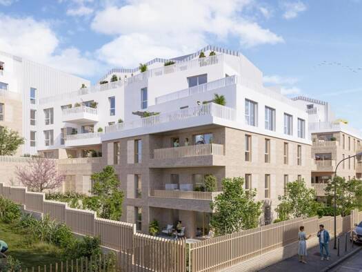 Appartement à vendre - neuf 171 000 € 2 pièces 1 chambre 44 m² dès le 31/03/2028 Tertres-Cuverons Bagneux 92220