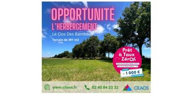 Terrain viabilisé à vendre 79 000 € 800 m² de terrain Vieillevigne 44116