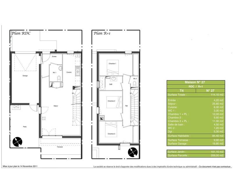 Maison à louer, 84m², TOULOUSE