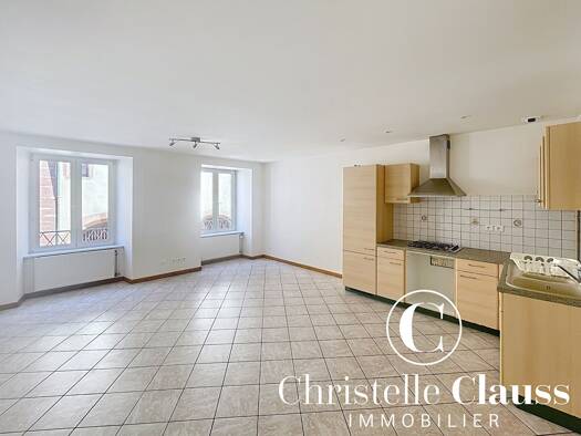 Appartement à louer 510 € 2 pièces 1 chambre 41 m² Étage 1/3 Nord Ouest Thann 68800