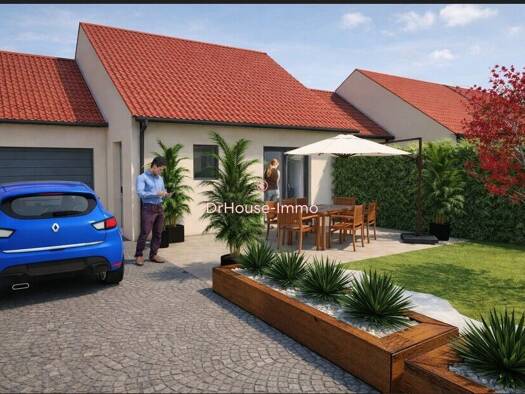 Terrain constructible viabilisé à vendre 85 000 € 300 m² de terrain Chevinay 69210