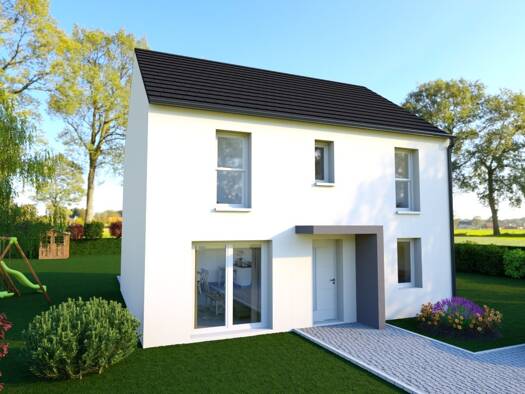 Terrain avec maison neuve à vendre 536 110 € 7 pièces 5 chambres 113,8 m² 700 m² de terrain Viaduc Est Orsay 91400