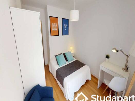 Colocation à louer 540 € 1 pièce 3 chambres 33 m² 4ème étage Brotteaux Lyon 6ème arrondissement 69006