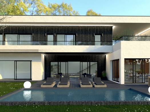 Terrain avec maison neuve à vendre 1 802 000 € 6 pièces 5 chambres 252 m² 1 354 m² de terrain La-Graviere Beaunant Sainte-Foy-lès-Lyon 69110