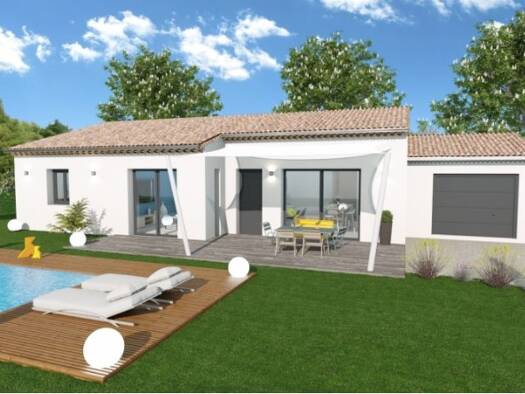Terrain avec maison neuve à vendre 234 900 € 4 pièces 3 chambres 85 m² 399 m² de terrain Opoul-Périllos 66600