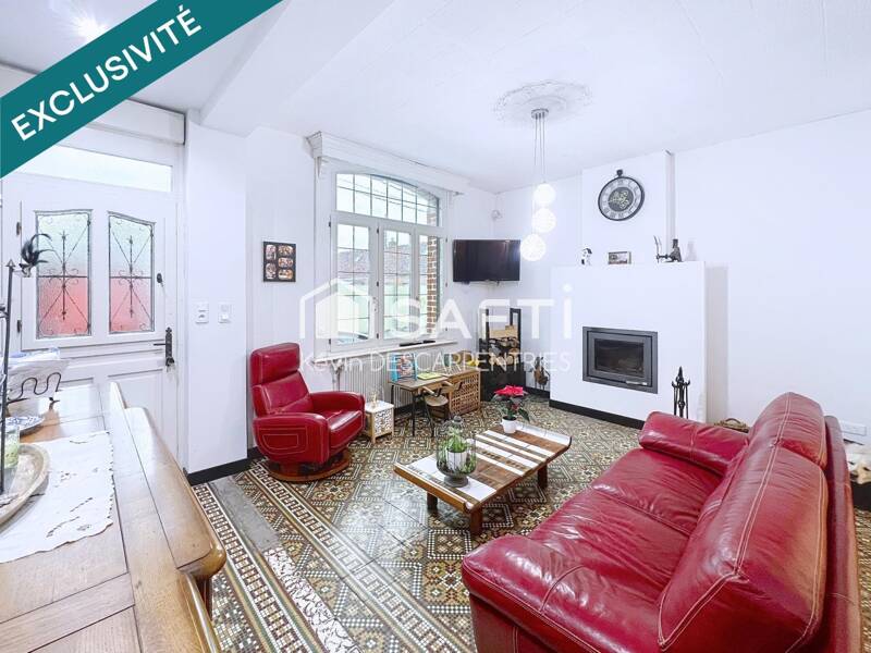 Maison à vendre, 106m², ESCAUDAIN