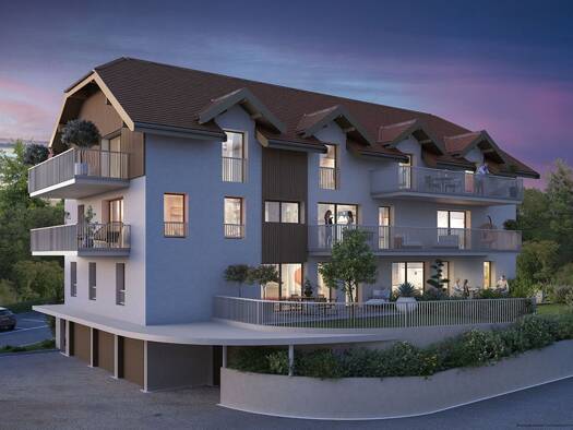 Appartement à vendre - Première occupation 580 000 € 4 pièces 3 chambres 95 m² Étage 1/3 Nâves-Parmelan 74370