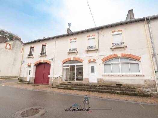 Maison de ville à vendre 155 900 € 6 pièces 4 chambres 143,8 m² 1 200 m² de terrain Saint-Sulpice-Laurière 87370