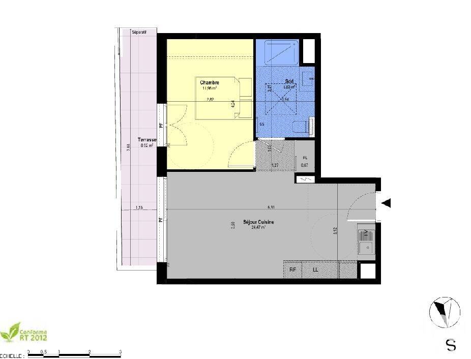 Maison à vendre, 42m², CHATEAUNEUF DE GRASSE