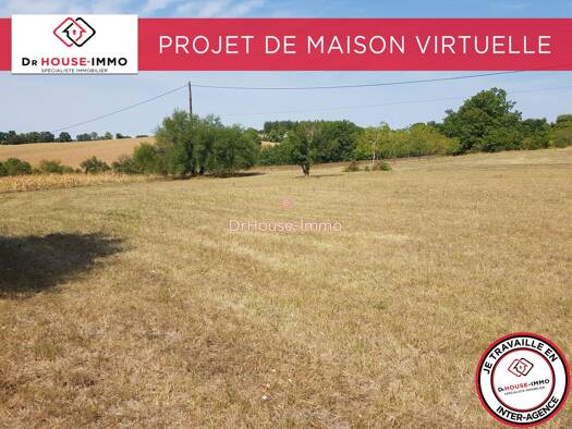Terrain constructible à vendre 25 350 € 2 150 m² de terrain Verteillac 24320