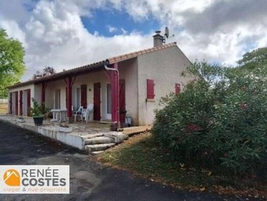 Maison en viager occupé Bouquet 47 100 € 6 pièces 4 chambres 130 m² 1 934 m² de terrain Chizé 79170