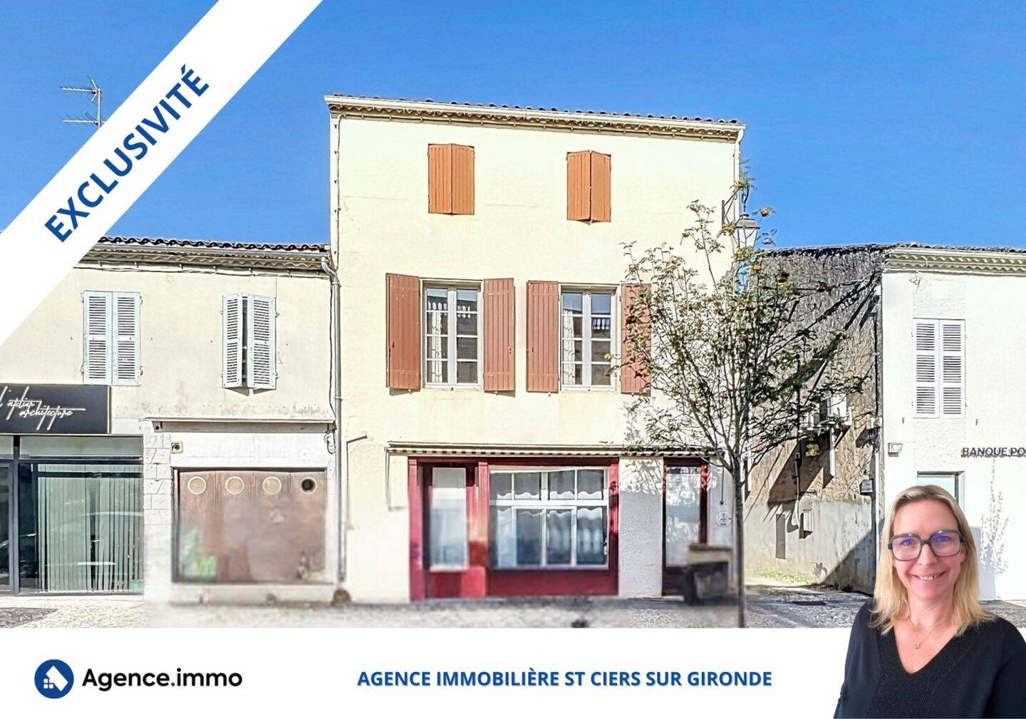 Maison à vendre, 135m², SAINT CIERS SUR GIRONDE