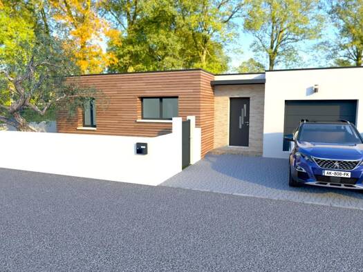 Terrain avec maison neuve à vendre 287 350 € 3 chambres 100 m² 370 m² de terrain Casse Aux Pretres Rochefort 17300