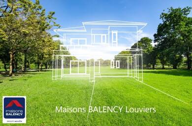 Terrain viabilisé à vendre 64 800 € 1 160 m² de terrain La Couture-Boussey 27750