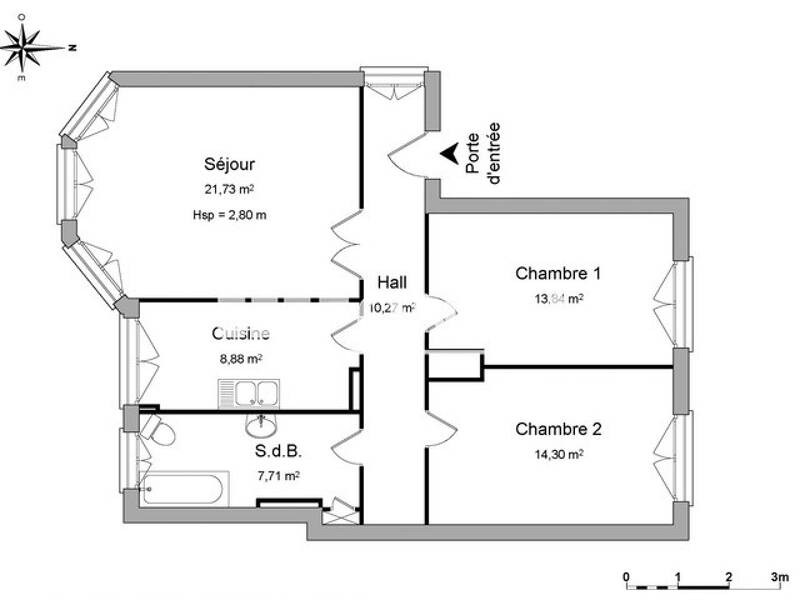 Maison à louer, 77m², AMNEVILLE
