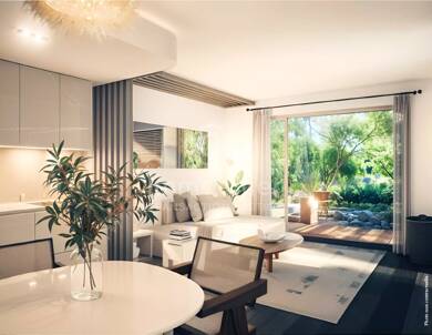 Appartement à vendre - Neuf 298 000 € 2 pièces 44,2 m² RDC/2 La Roquette-sur-Siagne 06550