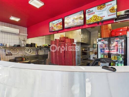 Pizzeria à vendre Fonds de commerce 240 000 € 100 m² d'espace de restauration Grenoble 38000