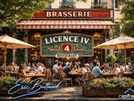 Bar / Café à vendre Fonds de commerce 199 000 € 285 m² d'espace de restauration Gorge du Loup-Champvert Lyon 9ème arrondissement 69009