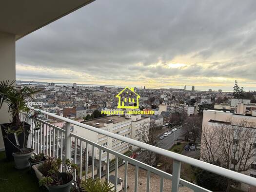 Appartement à vendre 139 900 € 2 pièces 1 chambre 45,7 m² 7ème étage Le Havre 76600