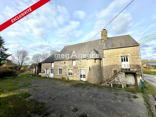 Maison de plain-pied à vendre 158 900 € 3 pièces 2 chambres 130 m² 27 740 m² de terrain Chauvigné 35490