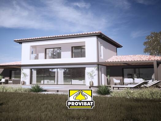 Terrain avec maison neuve à vendre 329 000 € 5 pièces 4 chambres 90 m² 700 m² de terrain Claret 34270