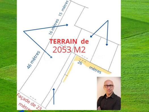 Terrain constructible à vendre 20 000 € 2 053 m² de terrain Givry-en-Argonne 51330