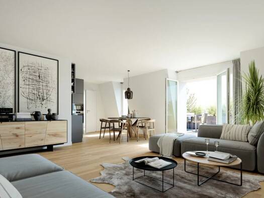 Appartement à vendre - neuf 250 000 € 1 pièce 28 m² 1er étage La Fontaine-Parc des Sceaux-Croix de Berny-Centre Ville Antony 92160