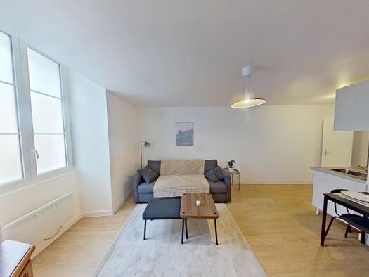 Appartement à louer - logement étudiant 495 € 2 pièces 1 chambre 31,6 m² RDC/2 Sablé-sur-Sarthe 72300