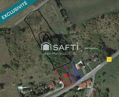 Terrain viabilisé à vendre 30 000 € 1 500 m² de terrain Marbot-Hinot Bradfer Naives-Rosieres 55000