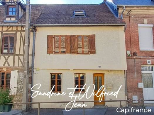 Maison de ville à vendre 139 000 € 3 pièces 2 chambres 53 m² 59 m² de terrain Le Levant Les Andelys 27700