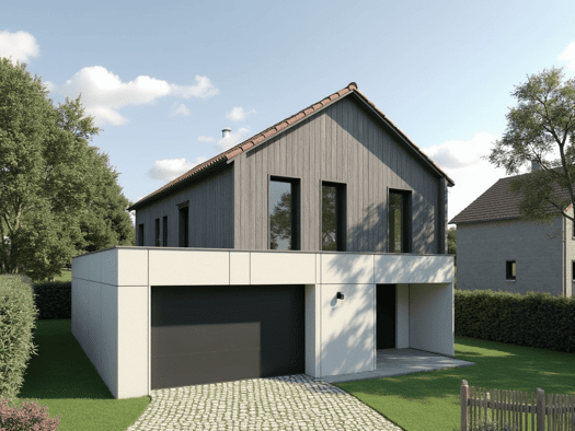 Terrain avec maison neuve à vendre 510 000 € 6 pièces 4 chambres 130 m² 416 m² de terrain Saint-Gilles-Croix-de-Vie 85800